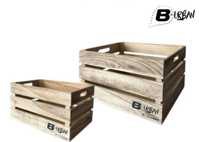 BONIN Cassetta in legno B-Urban