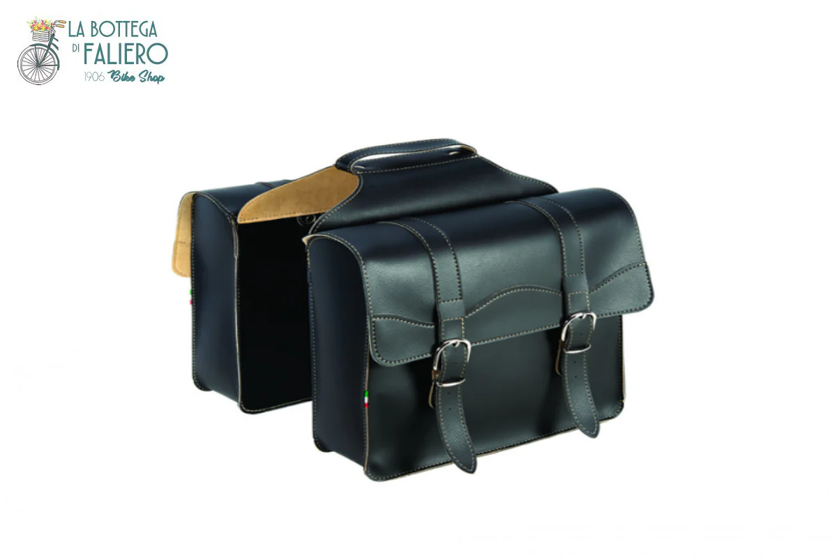 World Dimension BORSA IN ECO CUOIO NERA