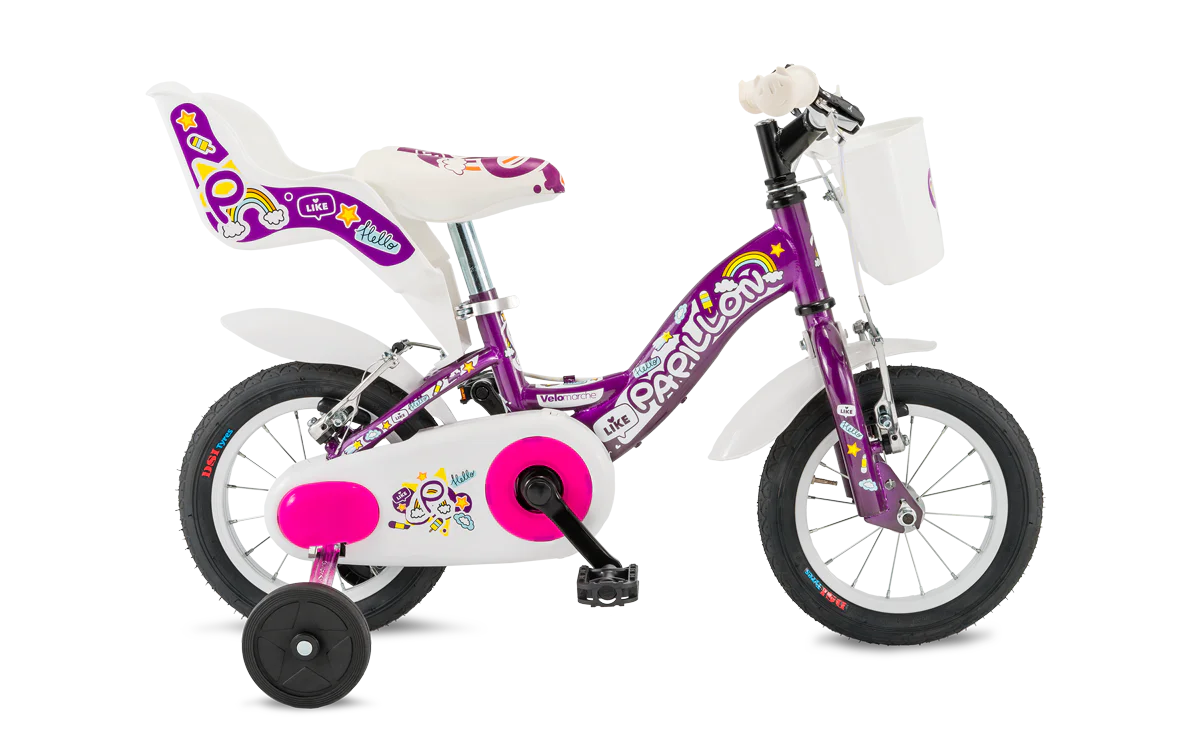 Velomarche PAPILLON 12" 1V Bici Bambini
