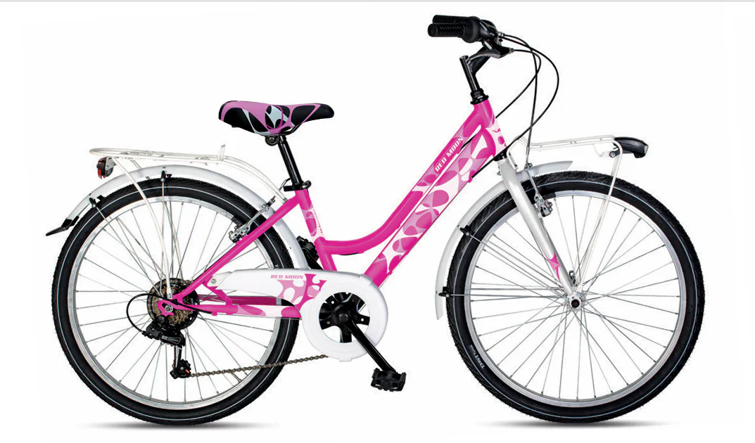 Velomarche CITY REDMOON LADY 24" 6V Bici Bambina - immagine 2