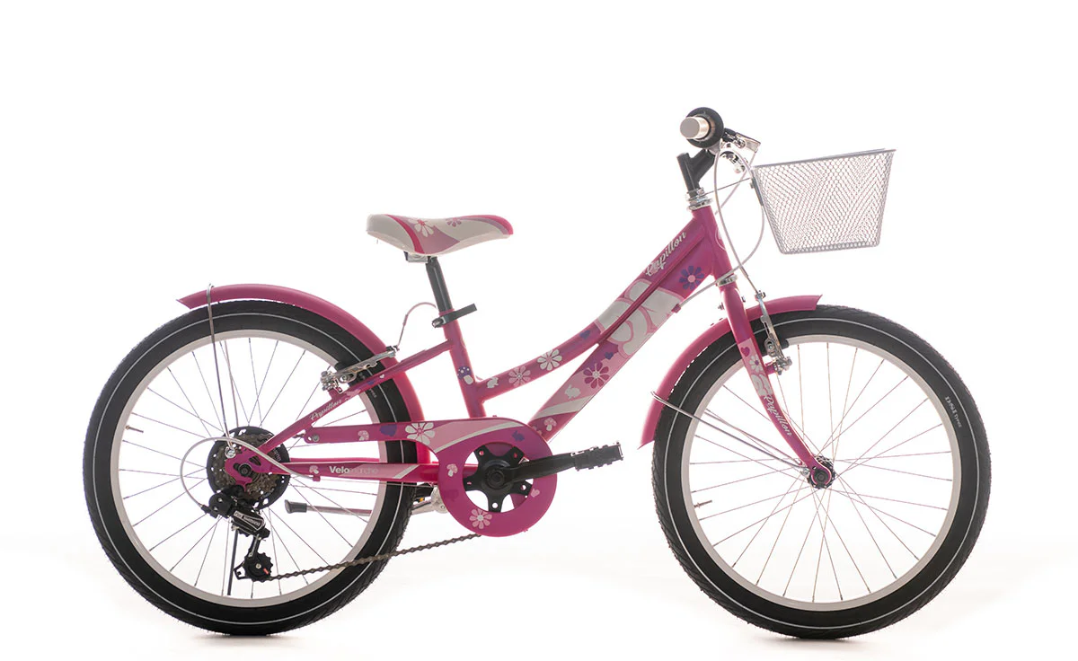 Velomarche PAPILLON 20" 6V Bici Bambini