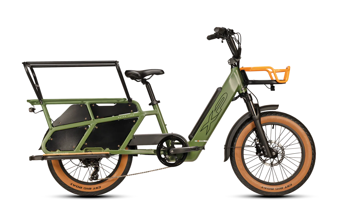 XP X-2LOAD cargo bike elettrica long tail bambini La Bottega di Faliero
