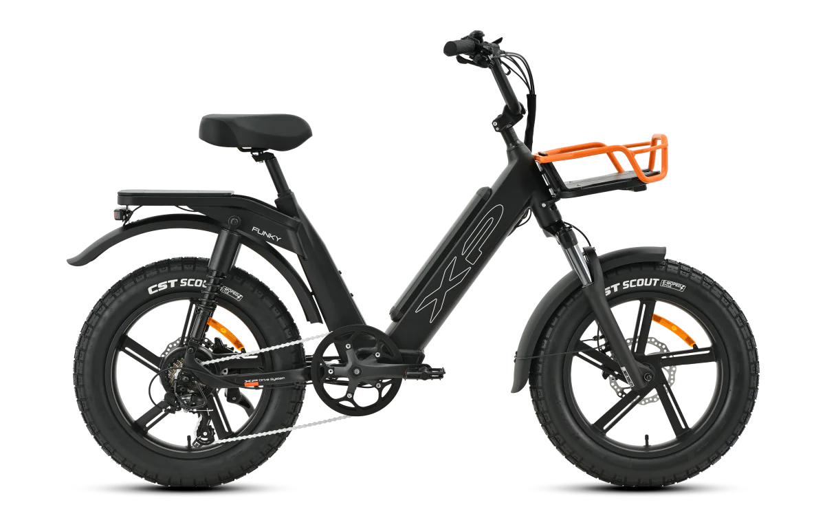XP Funky 3 fat e-bike elettrica ruote 20x4.0 La Bottega di Faliero