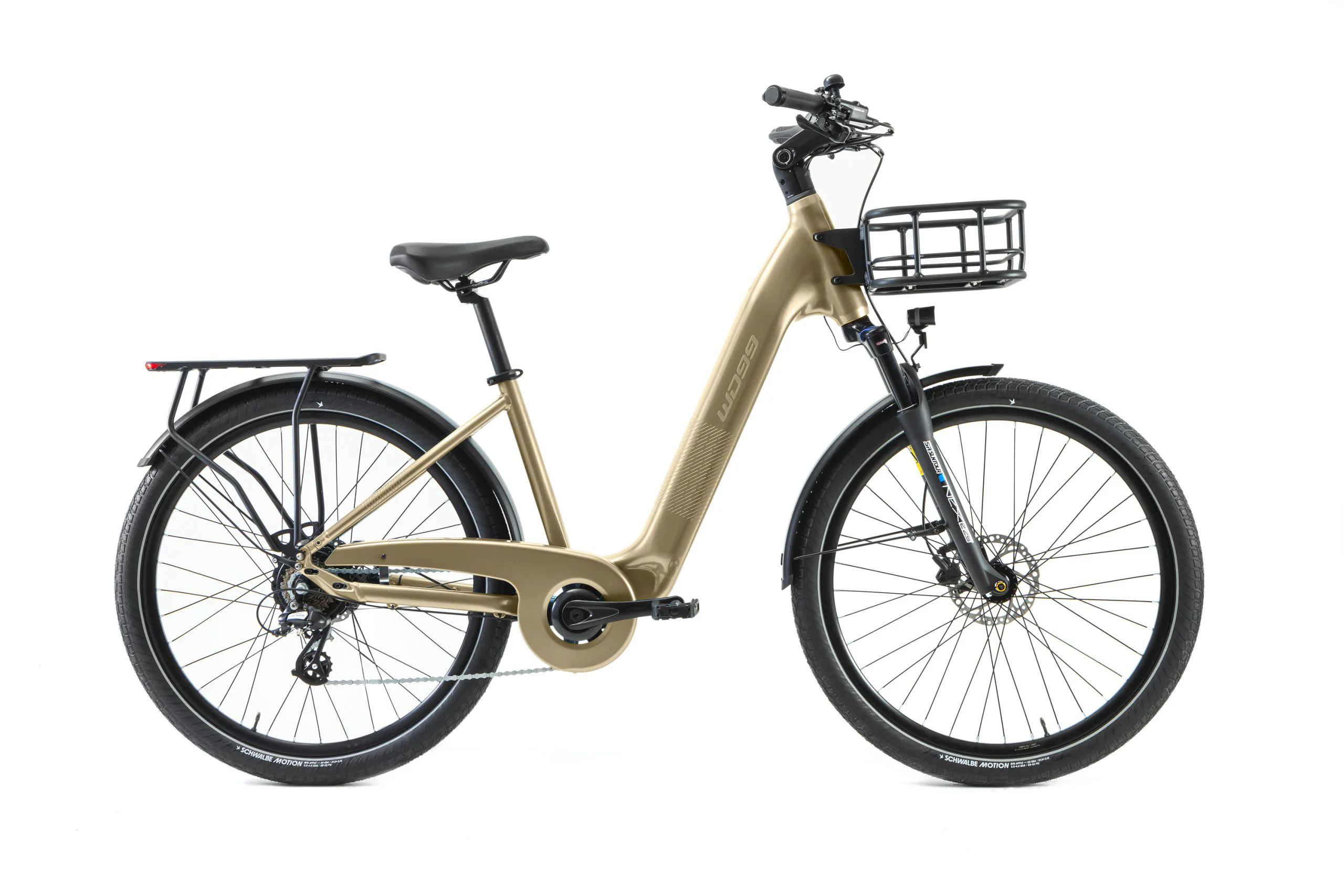 Worldimension CRYSTAL PRO City E-Bike colore Shiny Metallic Champagne