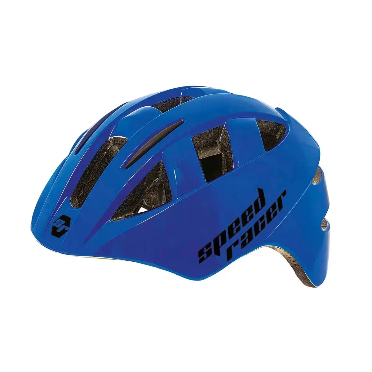 BRN SPEED RACER casco bimbo colore blu vista frontale