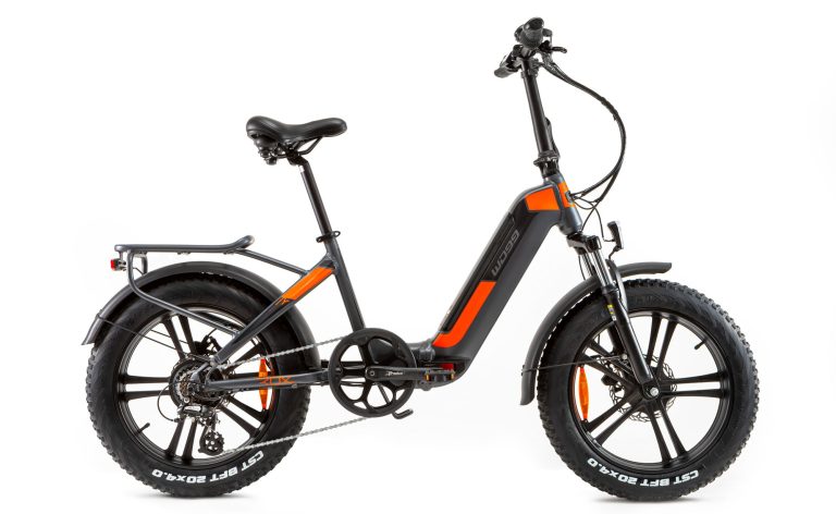Worldimension ROX Folding Fat E-Bike colore Matt Black/Orange