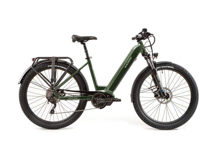 Worldimension ZOE TRK Trekking E-Bike colore Shiny Metallic Dark Green